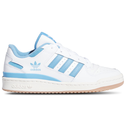 Homme Chaussures - adidas Forum Low Cl - Cloud White-Team Light Blue