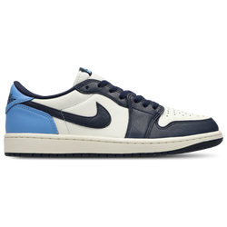 Men Shoes - Jordan 1 Retro Low OG - Obsidian-University Blue-Sail