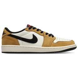 Heren Schoenen - Jordan 1 Retro Low OG - Sail-Black-Golden Harvest