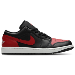 Men Shoes - Jordan 1 Low - Black-Varsity Red-Summit White