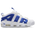 Nike Uptempo Low - Homme Chaussures White-Hyper Royal-Psychic Blue