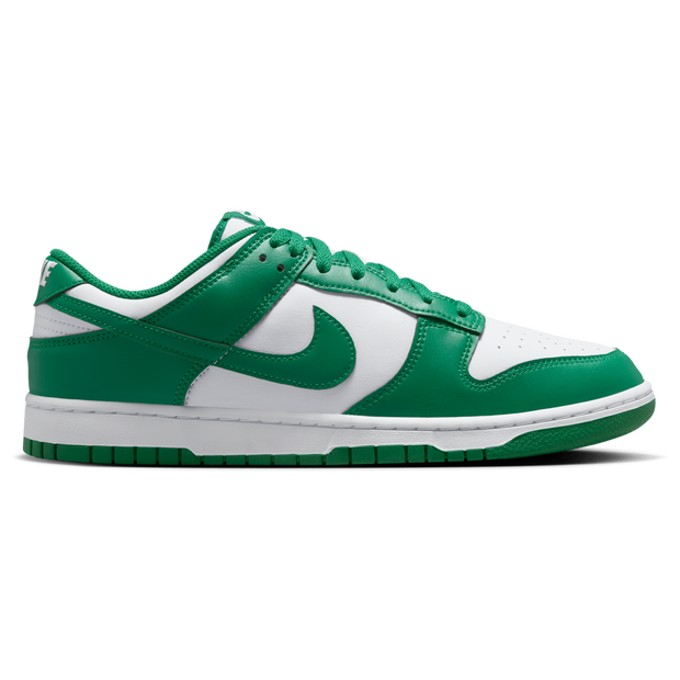Nike Men's Dunk Low Retro Sneaker in White/Malachite - HF5441-101