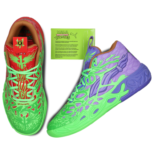 MB.04 PUMA × TMNT R&D Puma MB.04 Teenage Mutant Ninja Turtles Donatello & Raphael
