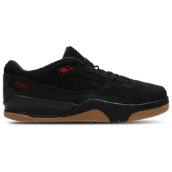 Heren Schoenen - Jordan Flight Court - Black-Varsity Red-Gum Med Brow