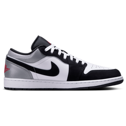 Men Shoes - Jordan Aj1 Low - White-Fire Red-Black