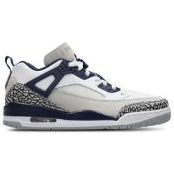 Men Shoes - Jordan Spizike Low - White-Midnight Navy-Neutral Grey