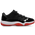 Jordan Retro 11 - Herren Schuhe Black-Varsity Red-White