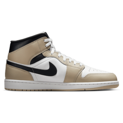 Hombre Zapatillas - Jordan Aj1 Mid - Summit White-Off Noir-Rattan