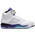 Jordan AJ5 Retro - Homme Chaussures White-New Emerald-Grape Ice