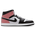 Jordan AJ1 Mid - Men Shoes White-Black-Rust Pink