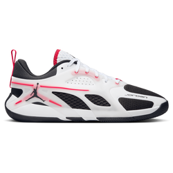 Men Shoes - Jordan Heir - White-Black-Fire Red