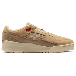 Men Shoes - Jordan Flight Court - Mushroom-Fire Red