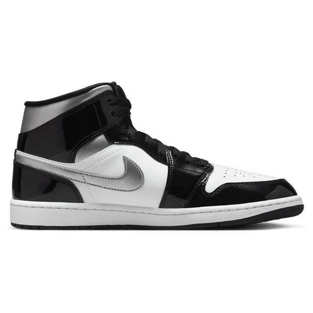 Image of Jordan Aj1 Mid male Scarpe - Nero - Cuoio, Sintetico - Foot Locker035