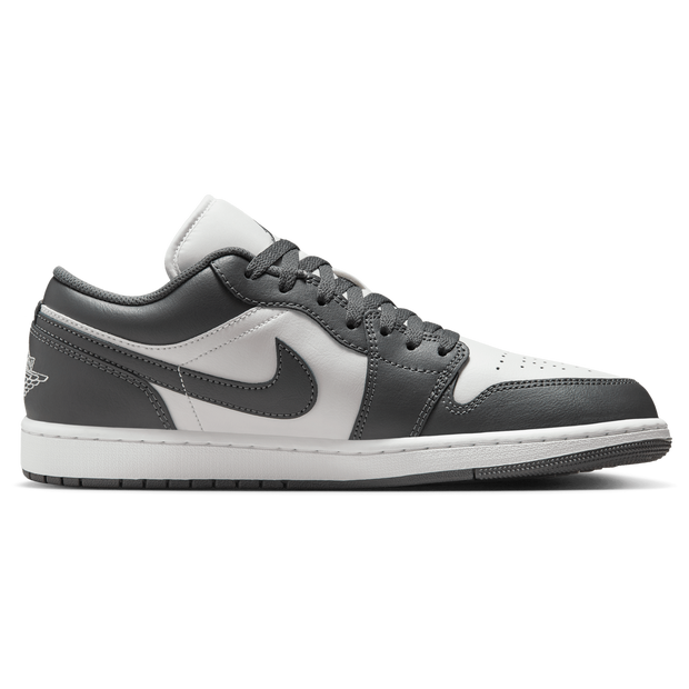 Air Jordan 1 Low-sko til mænd - grå - 553558-044