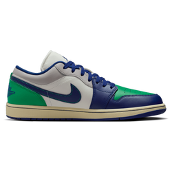Men Shoes - Jordan Air Jordan 1 Low - Sail-Deep Royal Blue