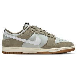 Herren Schuhe - Nike Dunk Low - Light Silver-White-Light Army