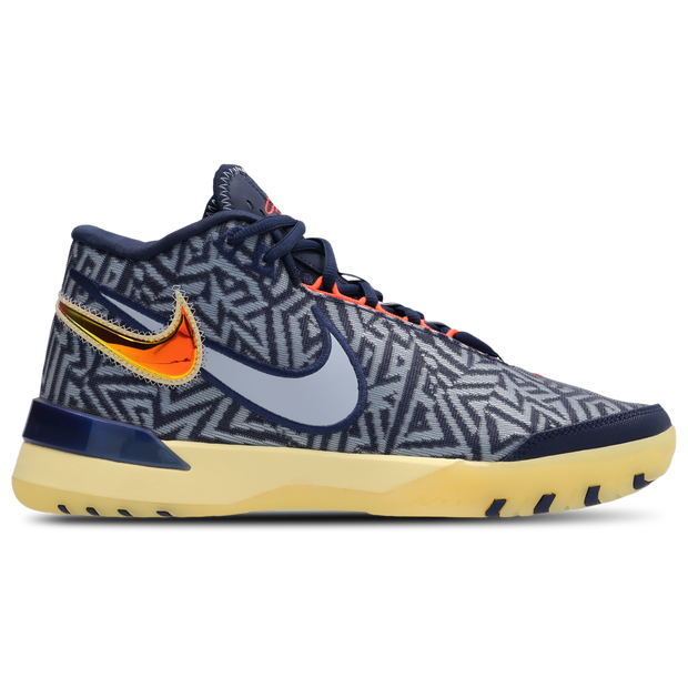 Nike LeBron Sneakers Heren - Blauw - Maat 44 - Mesh/Synthetisch
