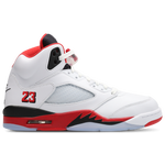 White-Fire Red-Black