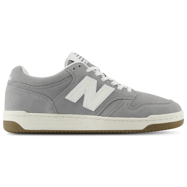 New Balance 480 Men Shoes - Grey - Size: 6.5 - Leather - Foot Locker - BB480LSG