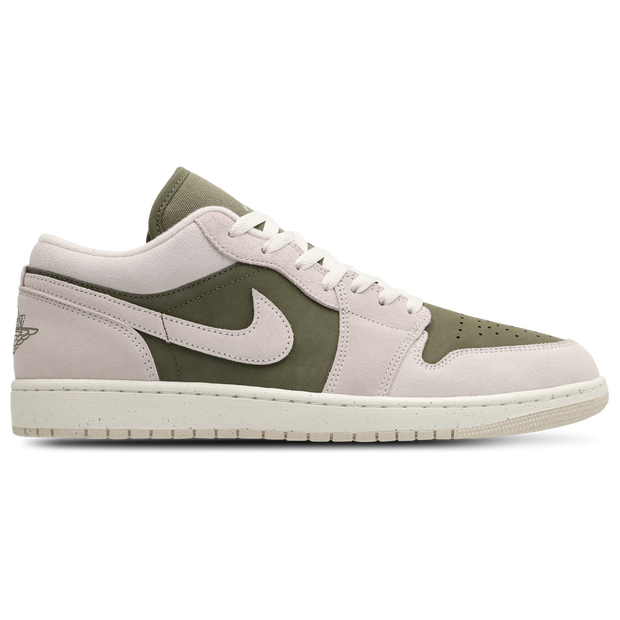 Wmns Air Jordan 1 Low 'Medium Olive' | Green | Women's Size 12 - HV4089-201