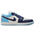 Jordan Air Jordan 1 Low - Men Shoes Sail-Blue Void-Blue Chill