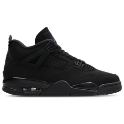Men Shoes - Jordan AJ4 Retro - Black-Black-Lt Graphite