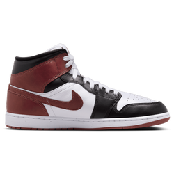 Men Shoes - Jordan 1 Mid Se - White-Black
