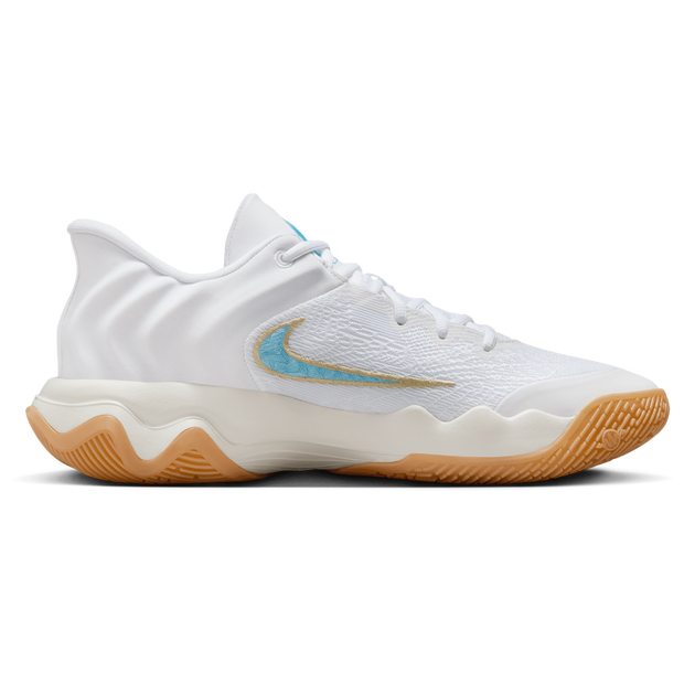 Nike Giannis Immortality 4 White Aquarius Blue - FQ3680-101