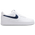 Nike Air Force 1 Low - Men Shoes White-Mtlc Gold-Midnight Navy