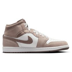 Men Shoes - Jordan AJ1 Mid - Enigma Stone-Olive Grey-Summit