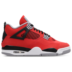 Men Shoes - Jordan Retro 4 "Toro Bravo" - Fire Red-White-Black