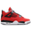 Jordan 4 Retro - Men Shoes Fire Red-White-Black