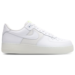 Men Shoes - Nike Air Force 1 Low - White-White-Volt