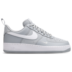 Men Shoes - Nike Air Force 1 Low - Wolf Grey-White-Wolf Grey