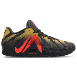 Men Shoes - Nike JA 3 - Anthracite-Brt Crimson-Yellow