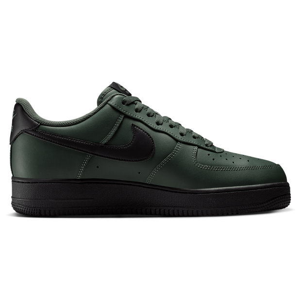 Nike Air Force Sneakers Heren - Zwart - Maat 43 - Leer