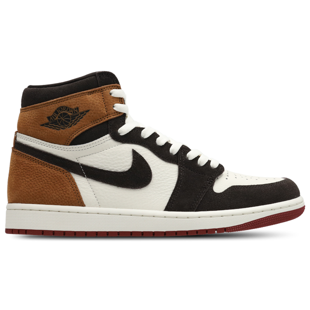 Jordan 1 Retro Hi Og "Love The Game", Men's Brown Leather Basketball  Shoes,  Size 10.5
