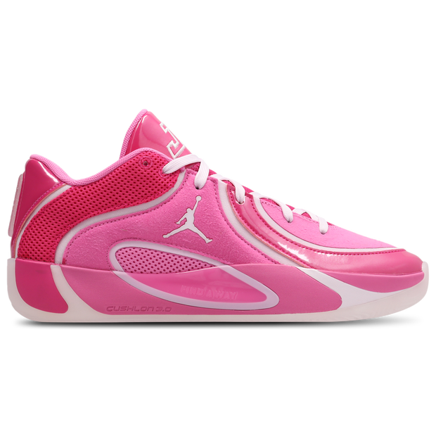 Jordan Tatum 4, Men's Pink Leather Basketball  Shoes,  Size 8