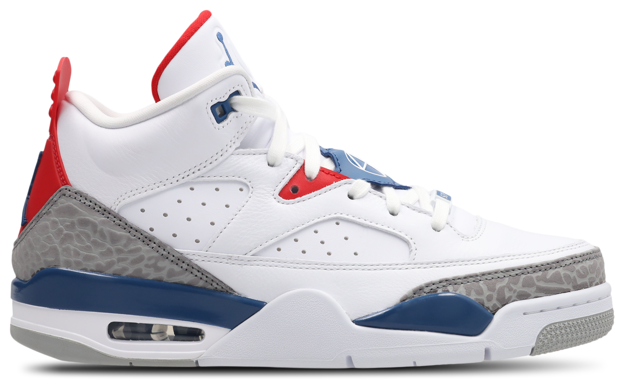 Jordan Son Of Mars Low - Men Shoes (White-True Blue-Varsity Red)