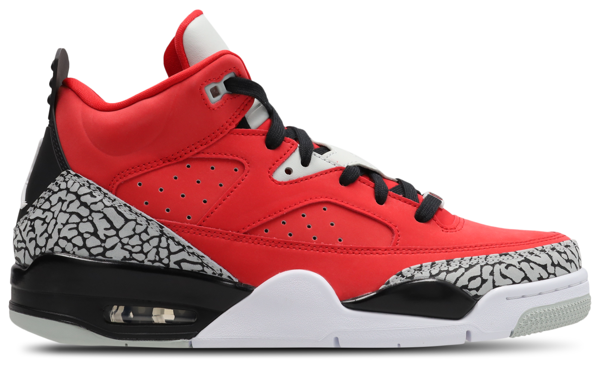 Jordan Son Of Mars Low - Men Shoes (Fire Red-Black-Grey Mist)