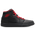 Jordan AJ1 Mid - Herren Schuhe Black-Tough Red-Black