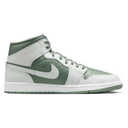 Hombre Zapatillas - Jordan AJ1 Mid - Summit White-Vintage Lichen