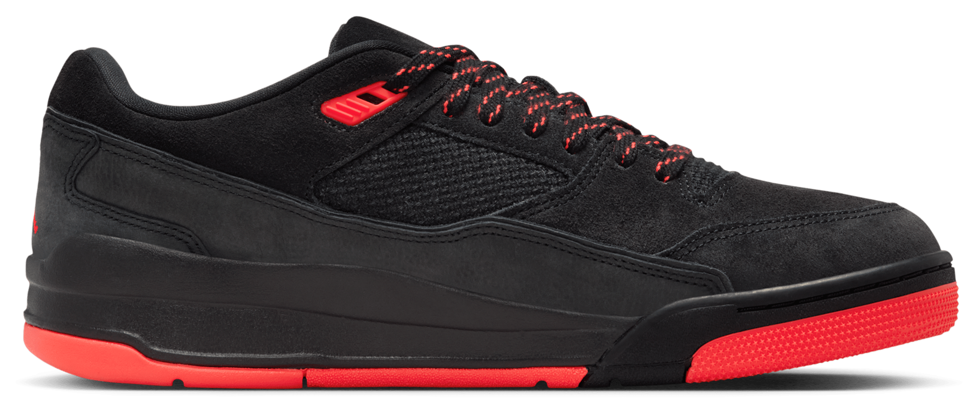 Jordan Flight Court - Men Shoes (Black-Infrared 23)