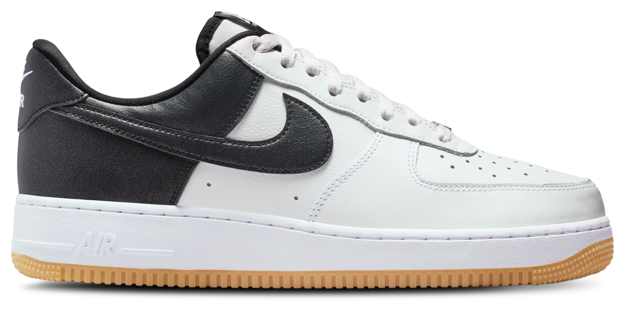 Nike Air Force 1 '07 LV8 - Men Shoes (Summit White-Black-Metallic Silver)