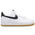 Nike Air Force 1 Low - Hombre Zapatillas White-Black-Gum Light Brown