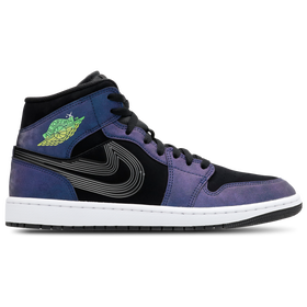 1 Mid "Space Jam" - Men - Black / Yellow Zest / Action Green
