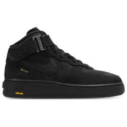 Hombre Zapatillas - Nike Air Force 1 Mid Gtx - Black-Black-Topaz Gold