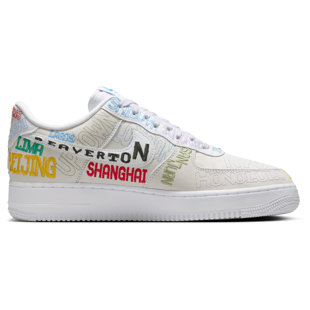 Air Force Herren Sneaker - Weiß - Größe 40.5 - Netz/Synthetik White 40.5