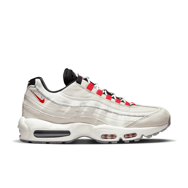 Air Max 95 WHITE/RED/BLACK Marathon Running Shoes DQ0268-002 - DQ0268-002