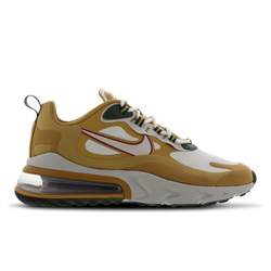 Men Shoes - Nike Air Max 270 React - Black-React Club Gold-Light Bone